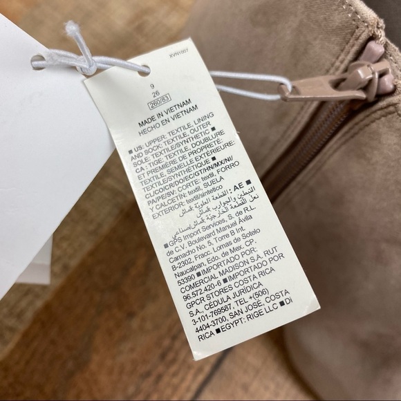 New Old Navy Size 9 Faux-Suede Chunky Block High-Heel Booties for Women Chic - Picture 7 of 9